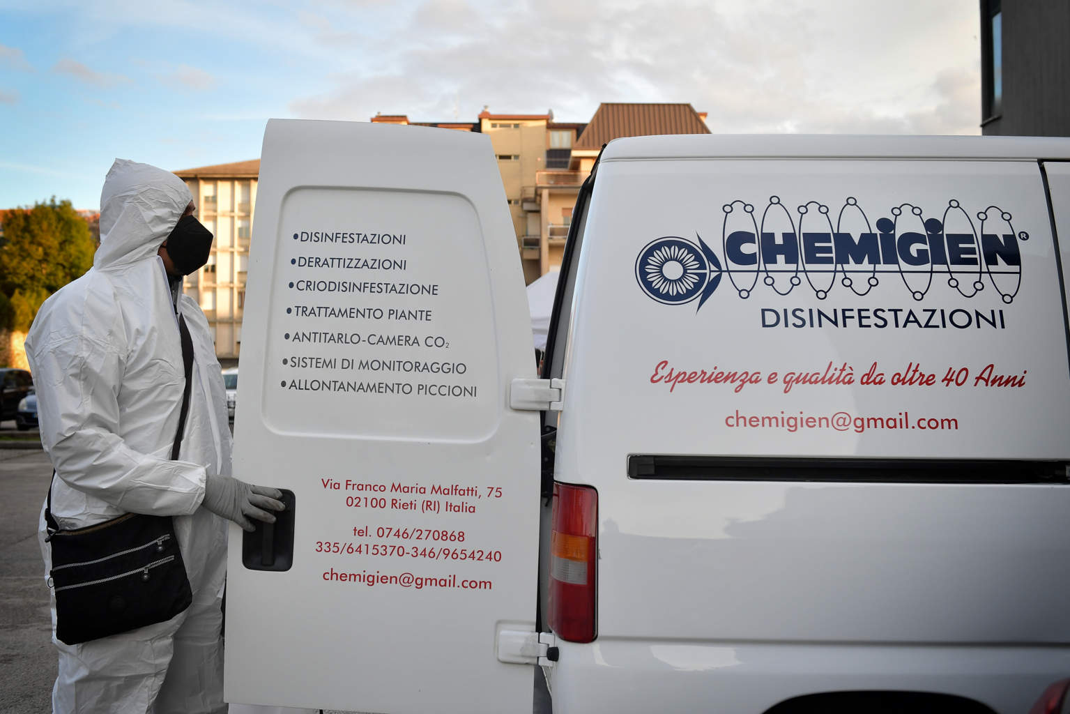 Chemigien Criodisinfestazione a Rieti